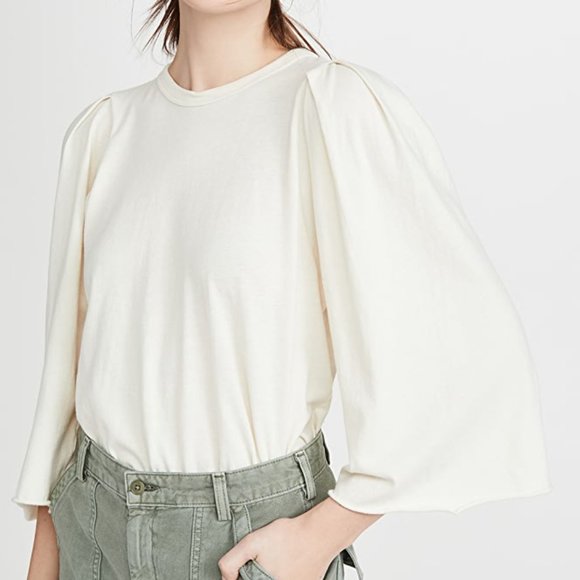 THE GREAT. Tops - NWT The Great The Bell Sleeve Tee 0